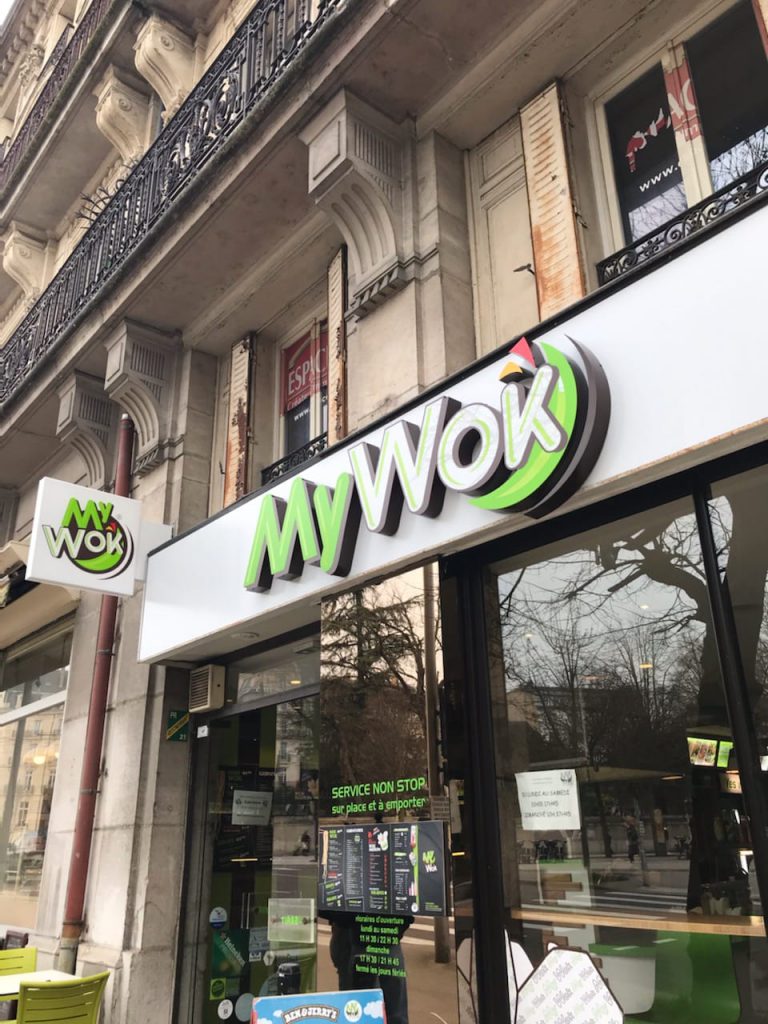 Enseigne My Wok Dijon